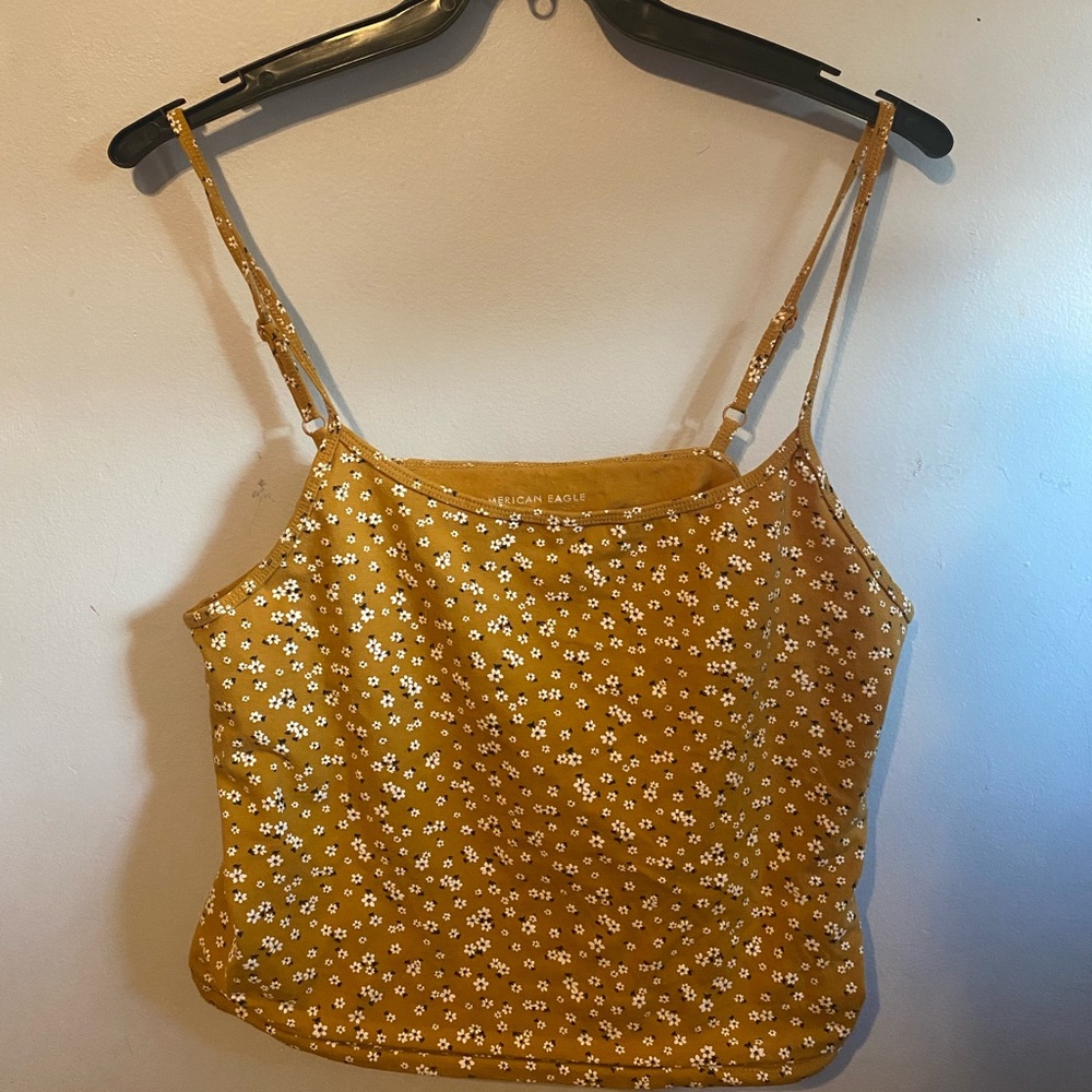 American Eagle Floral Tank